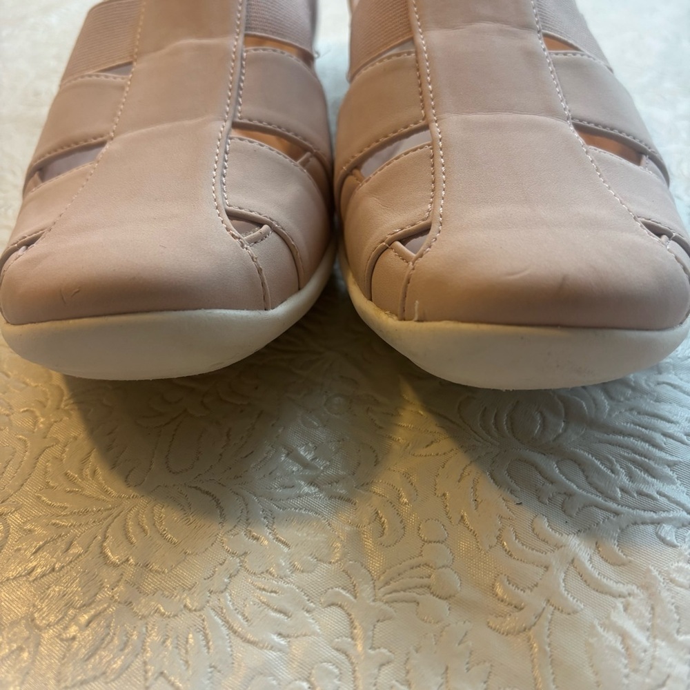 Easy Spirit Black Alani Slip-On Fisherman Flats, Size 8 - Picture 6 of 13
